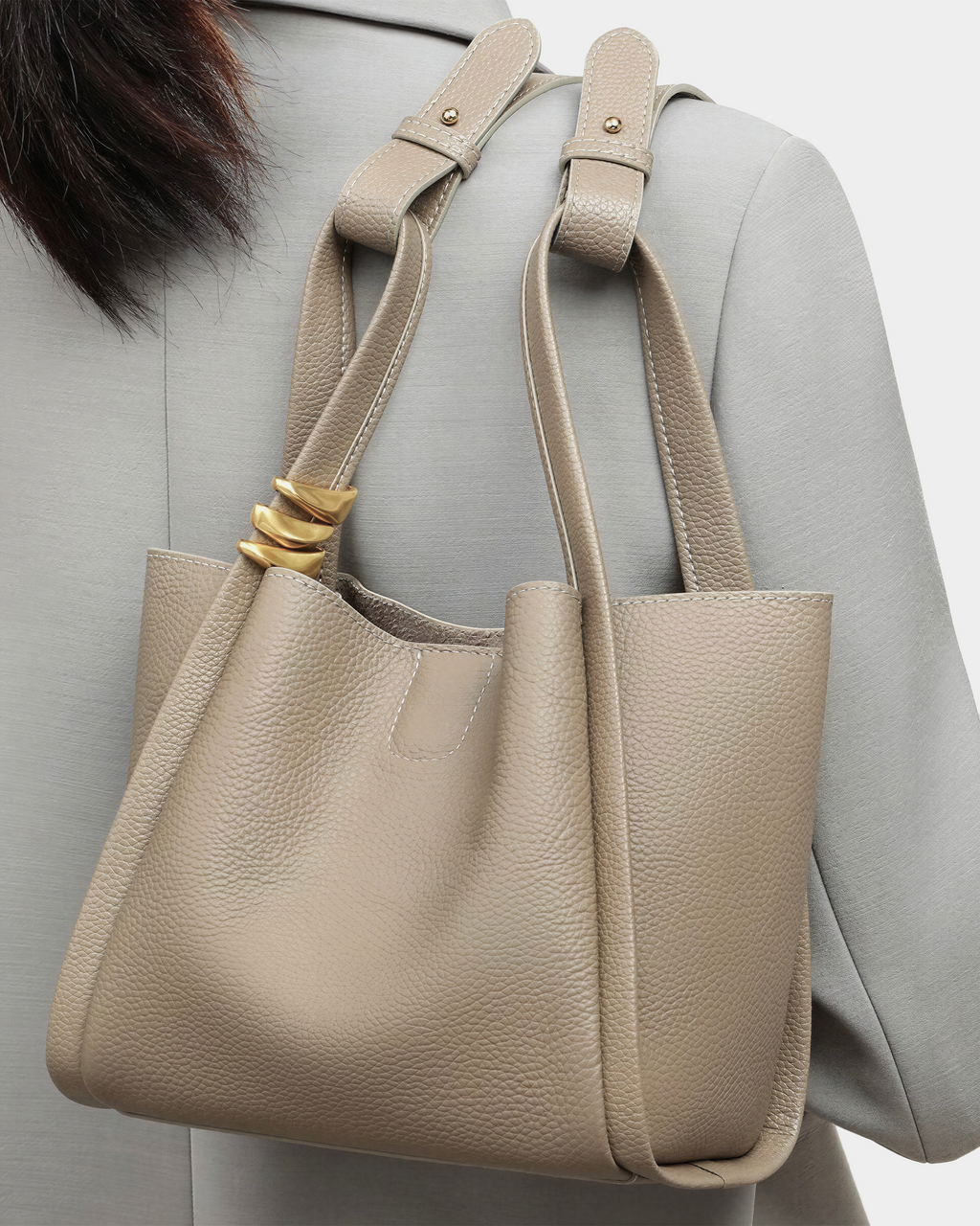 Nola Leather Mini Tote