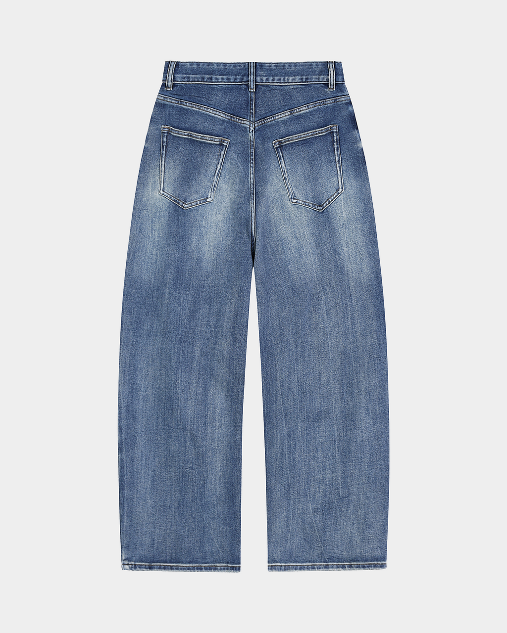 Vintage workwear jeans by Kaleb A. Bearden featuring classic denim fabric and a rugged, durable design.