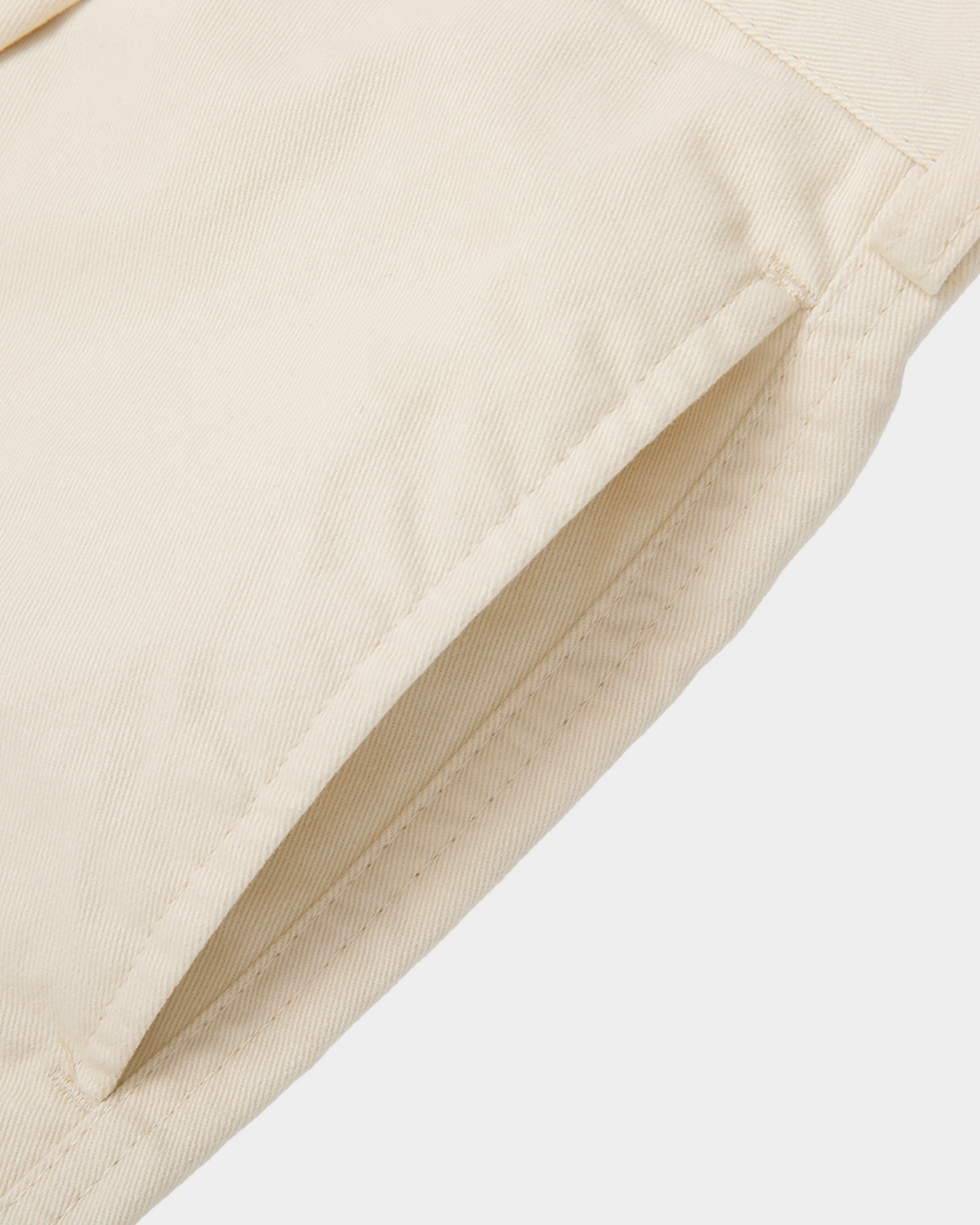 ODMPOD adjustable waist straight-leg pants displayed on a model, featuring a comfortable fit and classic style.