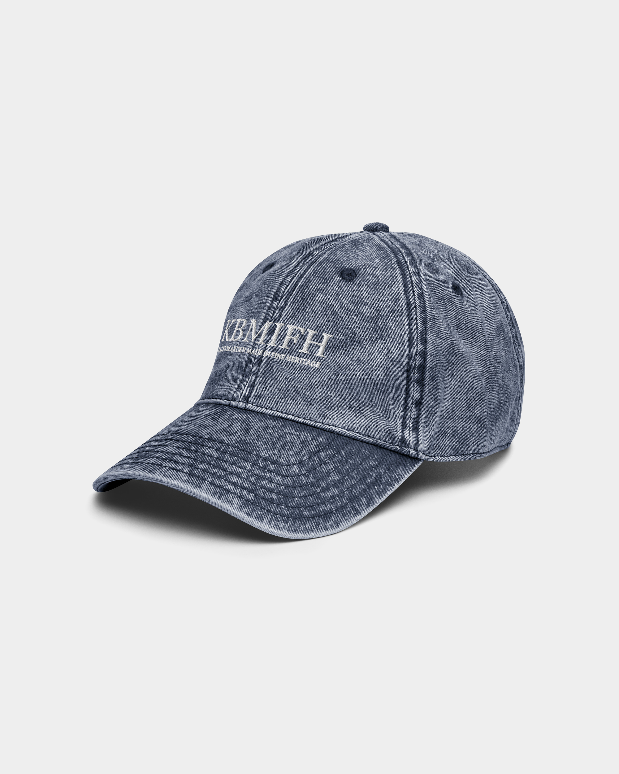 Kaleb A. Bearden twill cap with adjustable strap, featuring a classic six-panel design in neutral color.