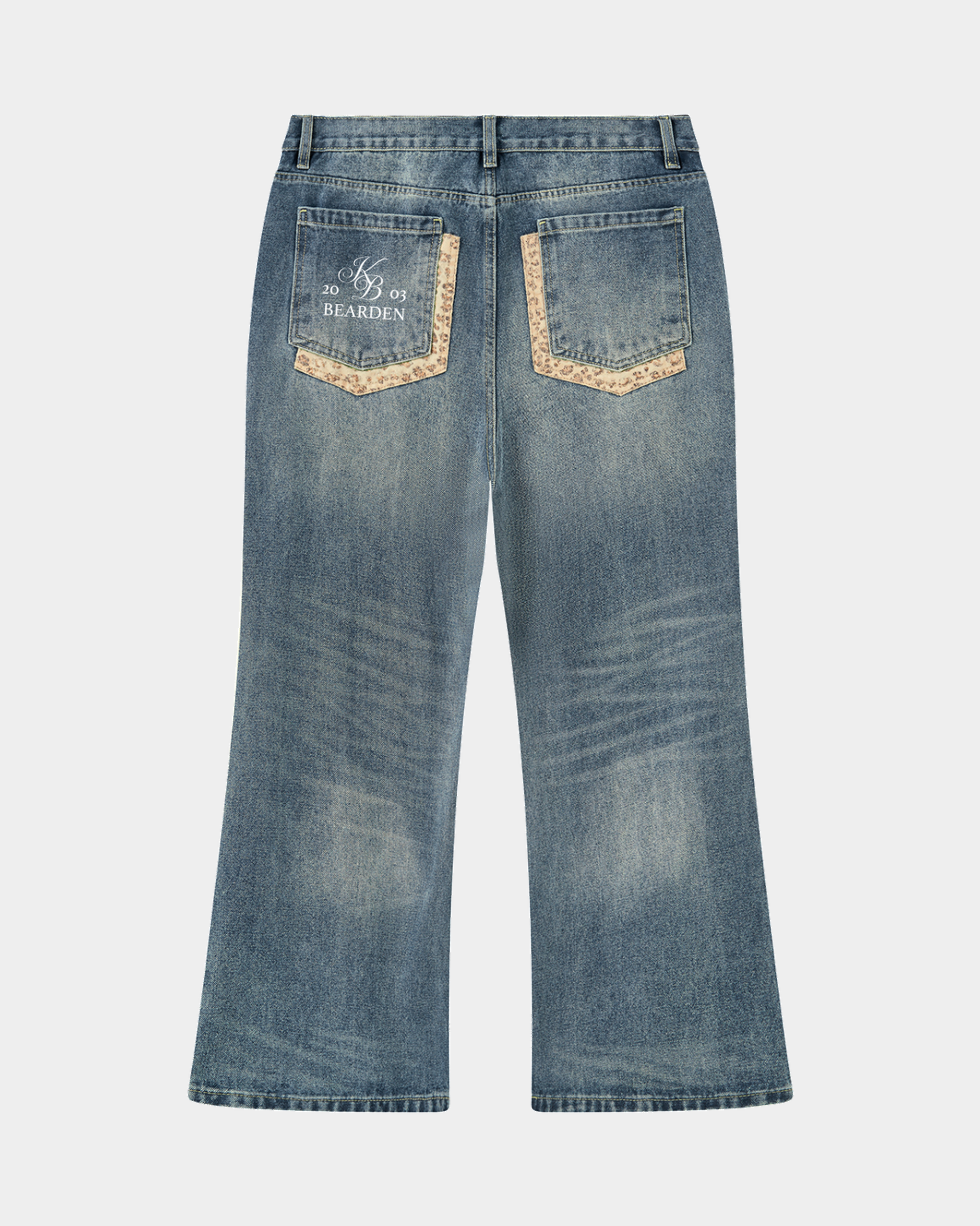 Washed Blue Flare Jean