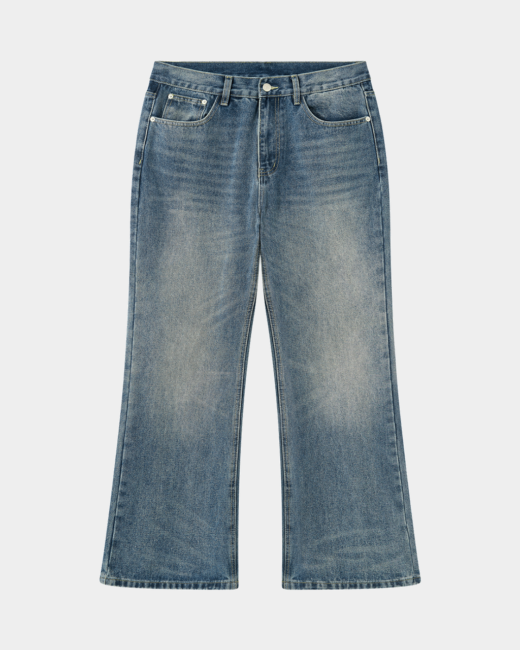 Washed Blue Flare Jean