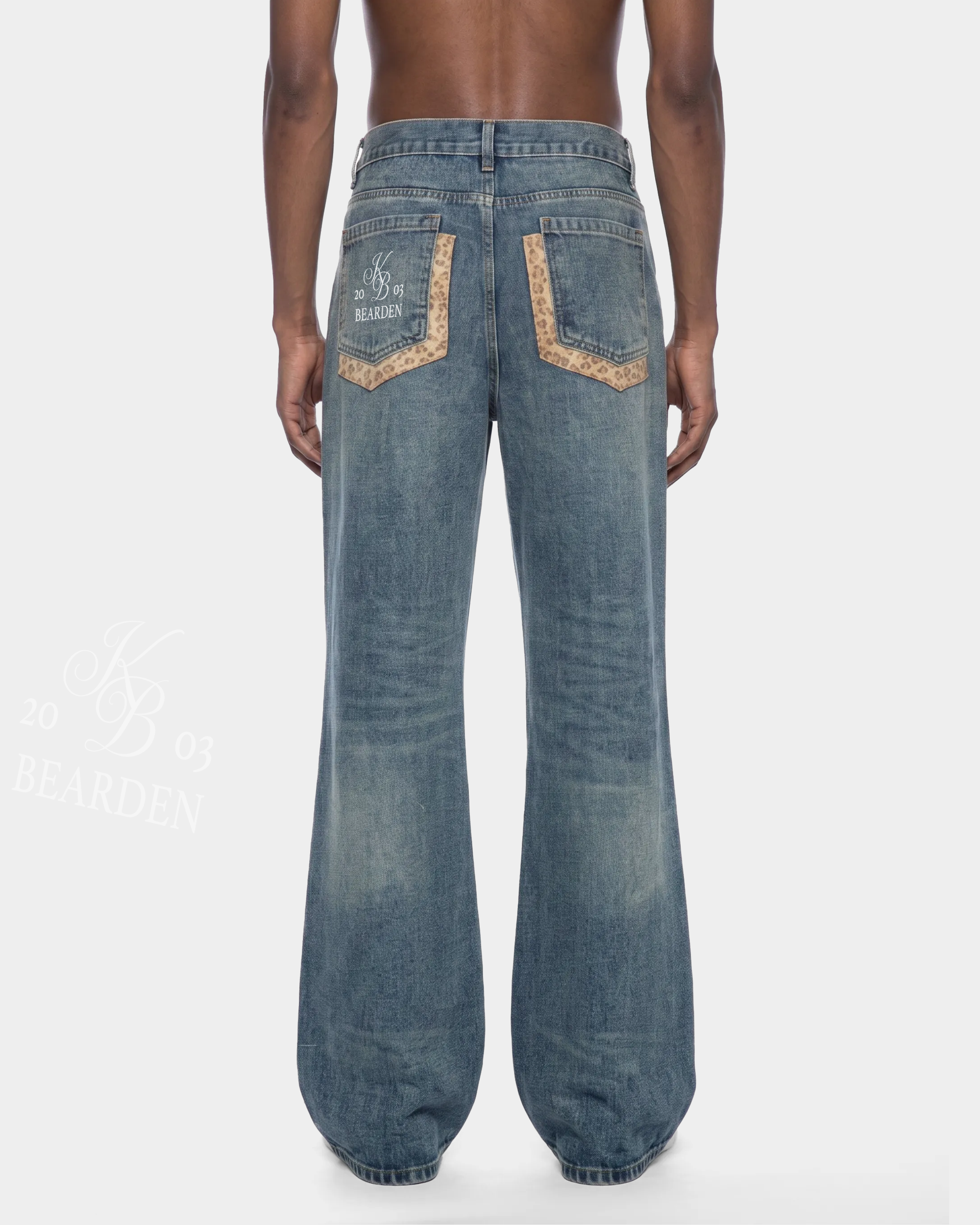 Washed Blue Flare Jean