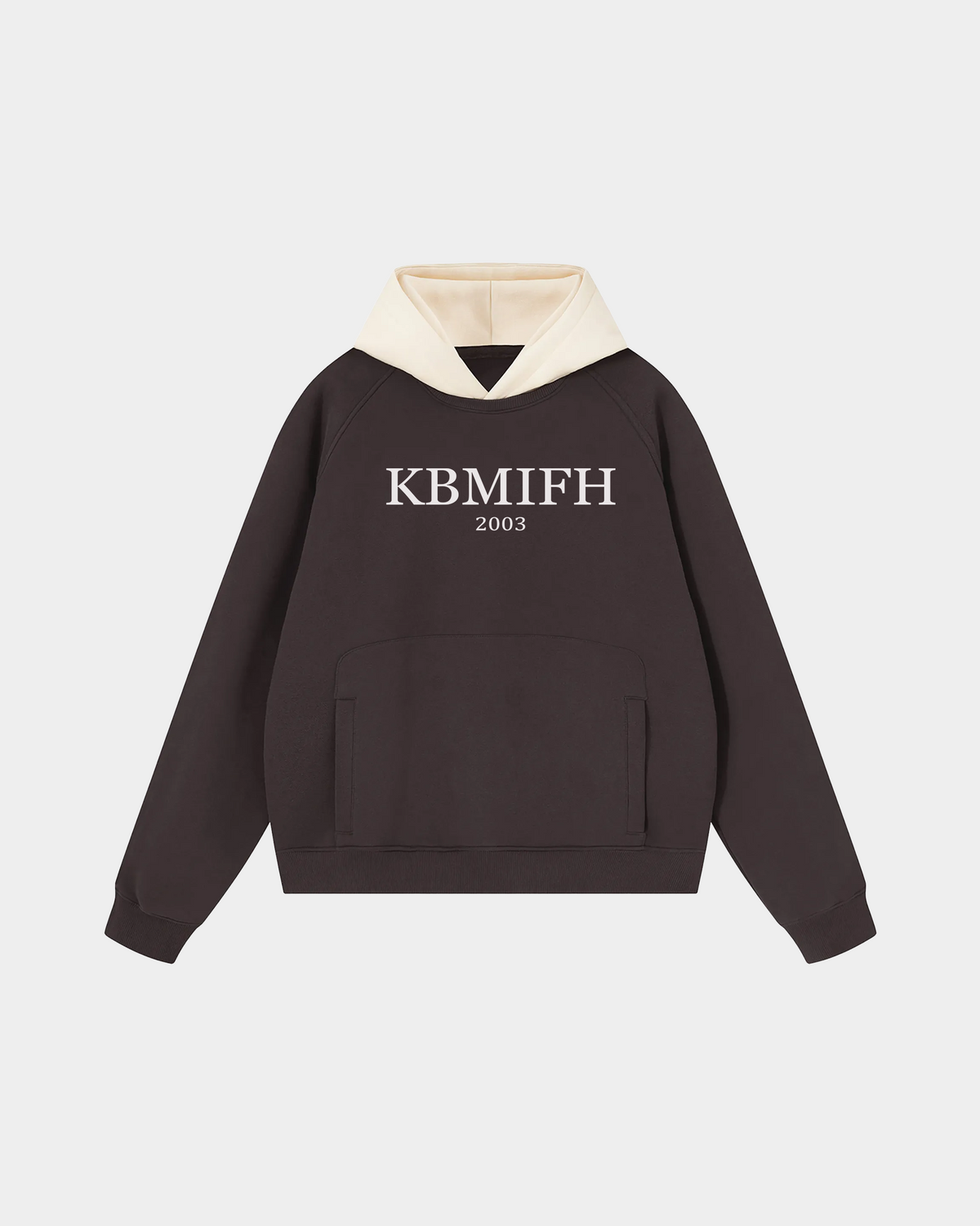 ODMPOD contrast hooded pullover featuring a stylish hood, comfortable fit, and modern design, ideal for casual wear.