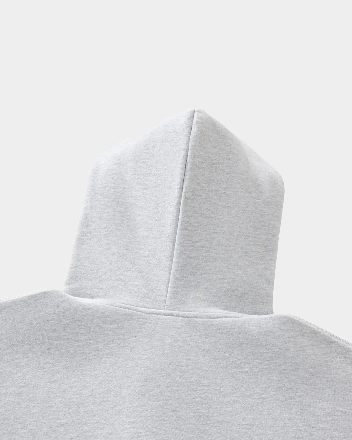 ODMPOD R.S Fleece Zip Hoodie showing a close-up front view with a zip closure and soft fleece fabric.