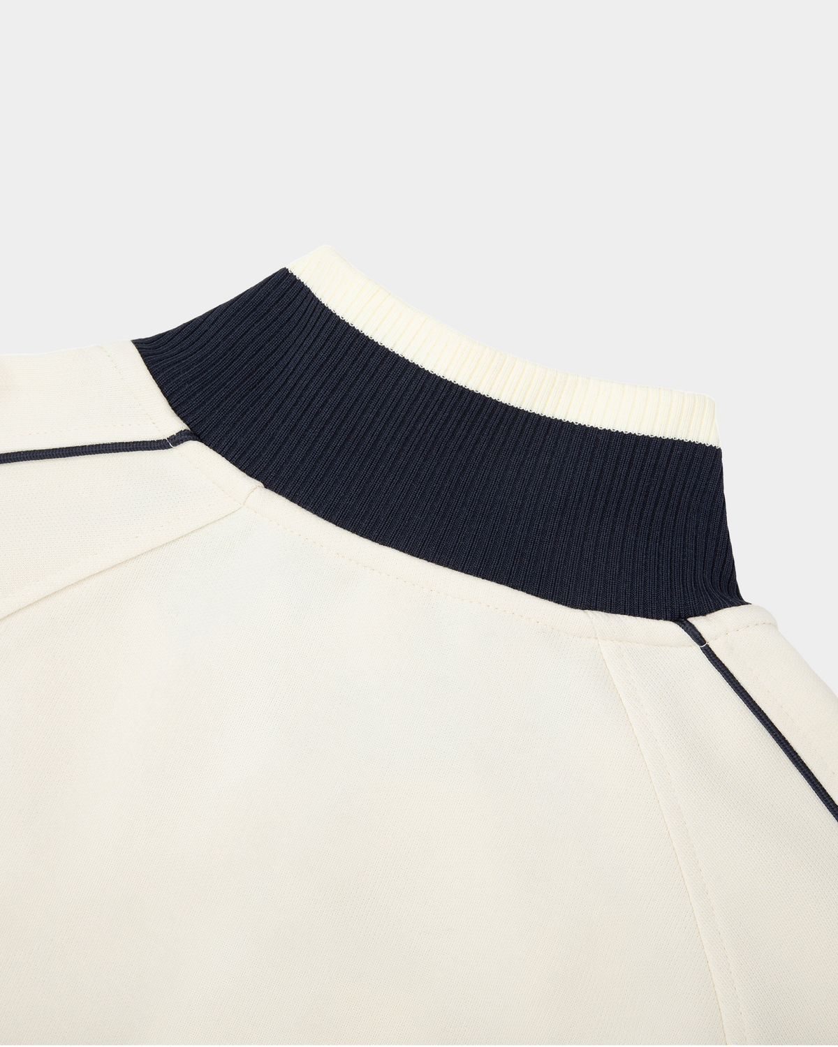 ODMPOD Home Blues Track Jacket in blue, showing front view with zip closure and sporty design, perfect for casual wear.