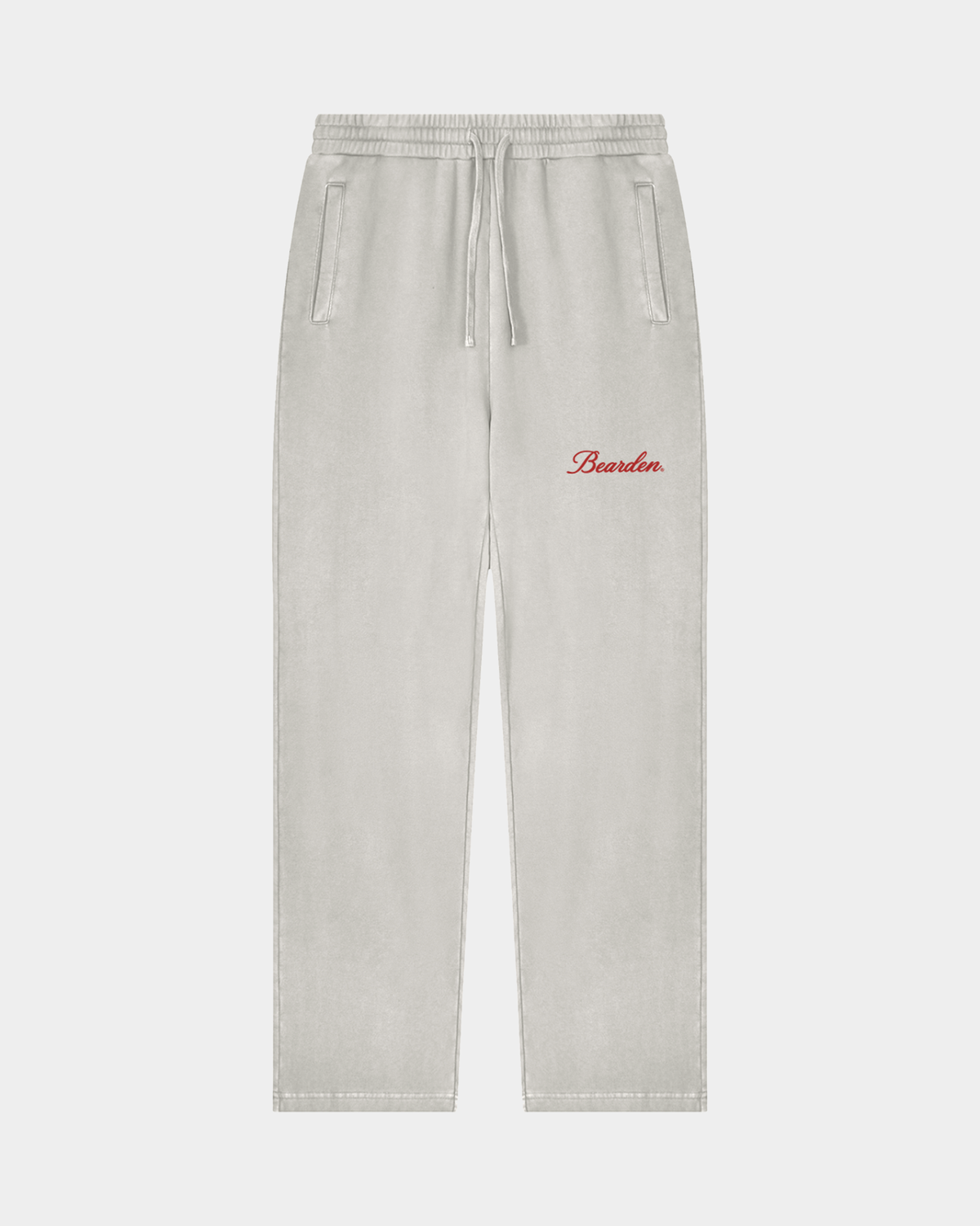 ODMPOD Bearden Script Sweatpants in black, featuring the brand's stylish script logo on soft, comfortable cotton fabric.