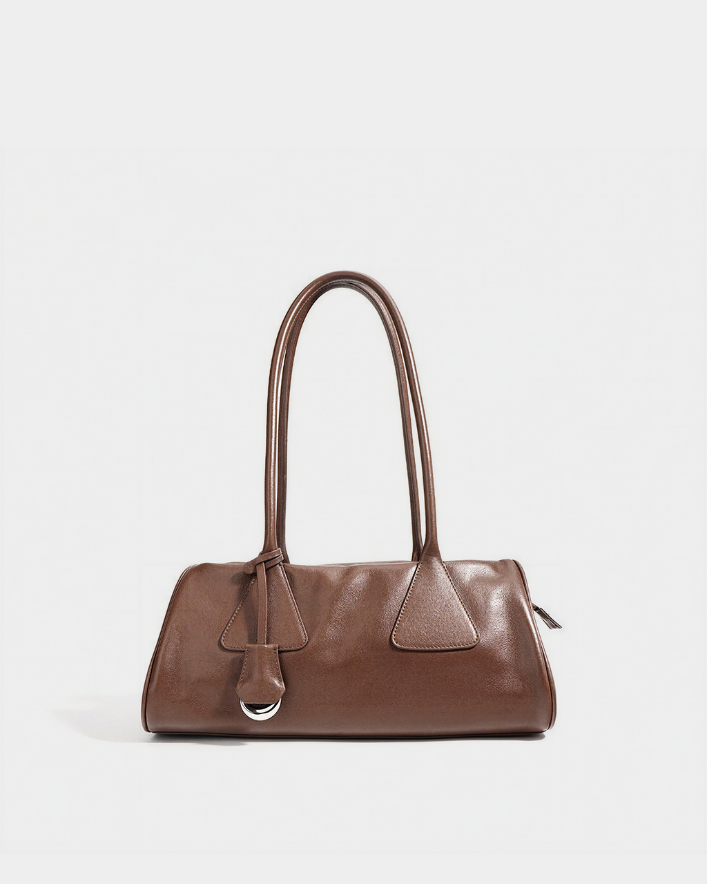 Vetra Leather Barrel Bag - VELMONTU