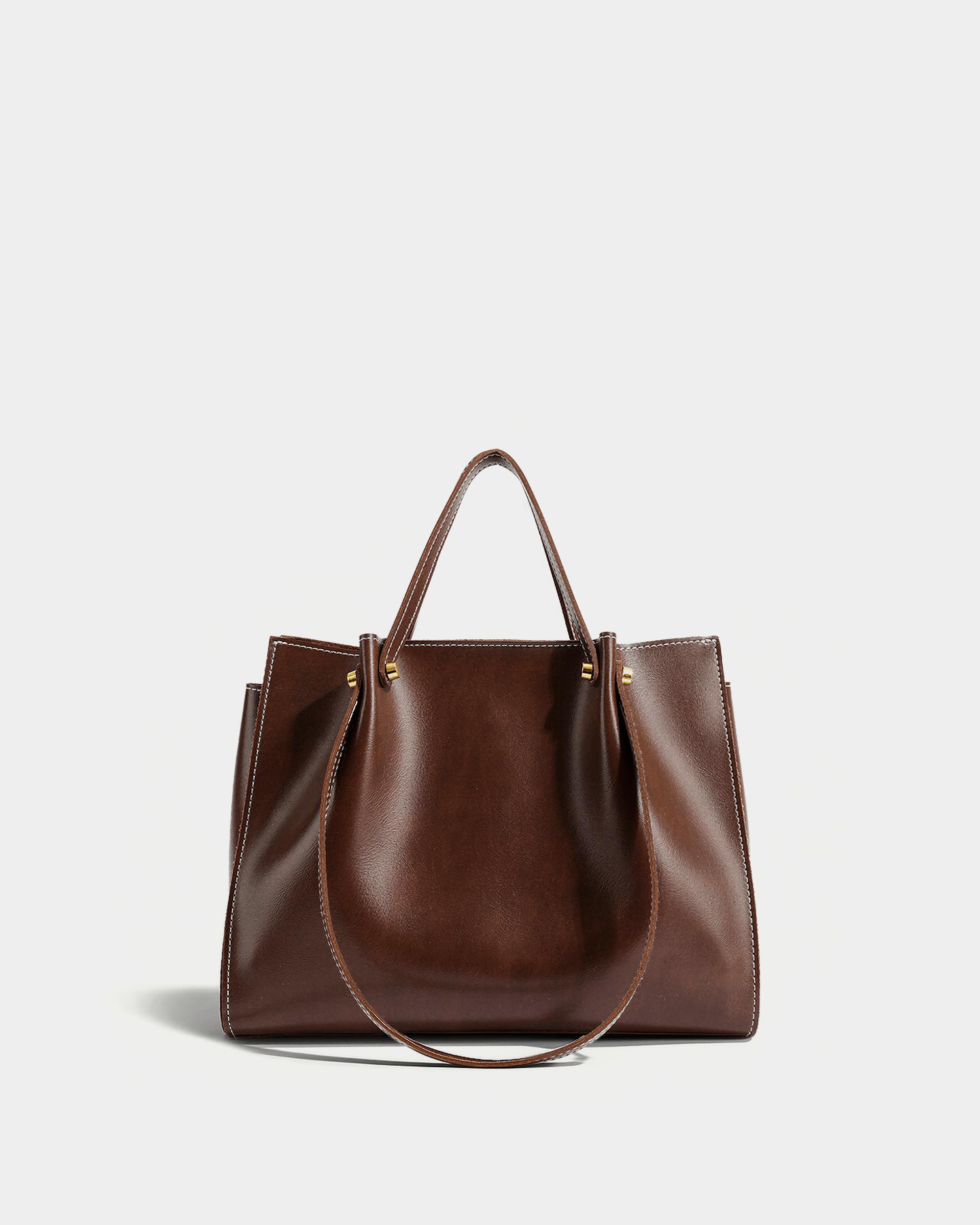 Hayden Leather Tote - VELMONTU