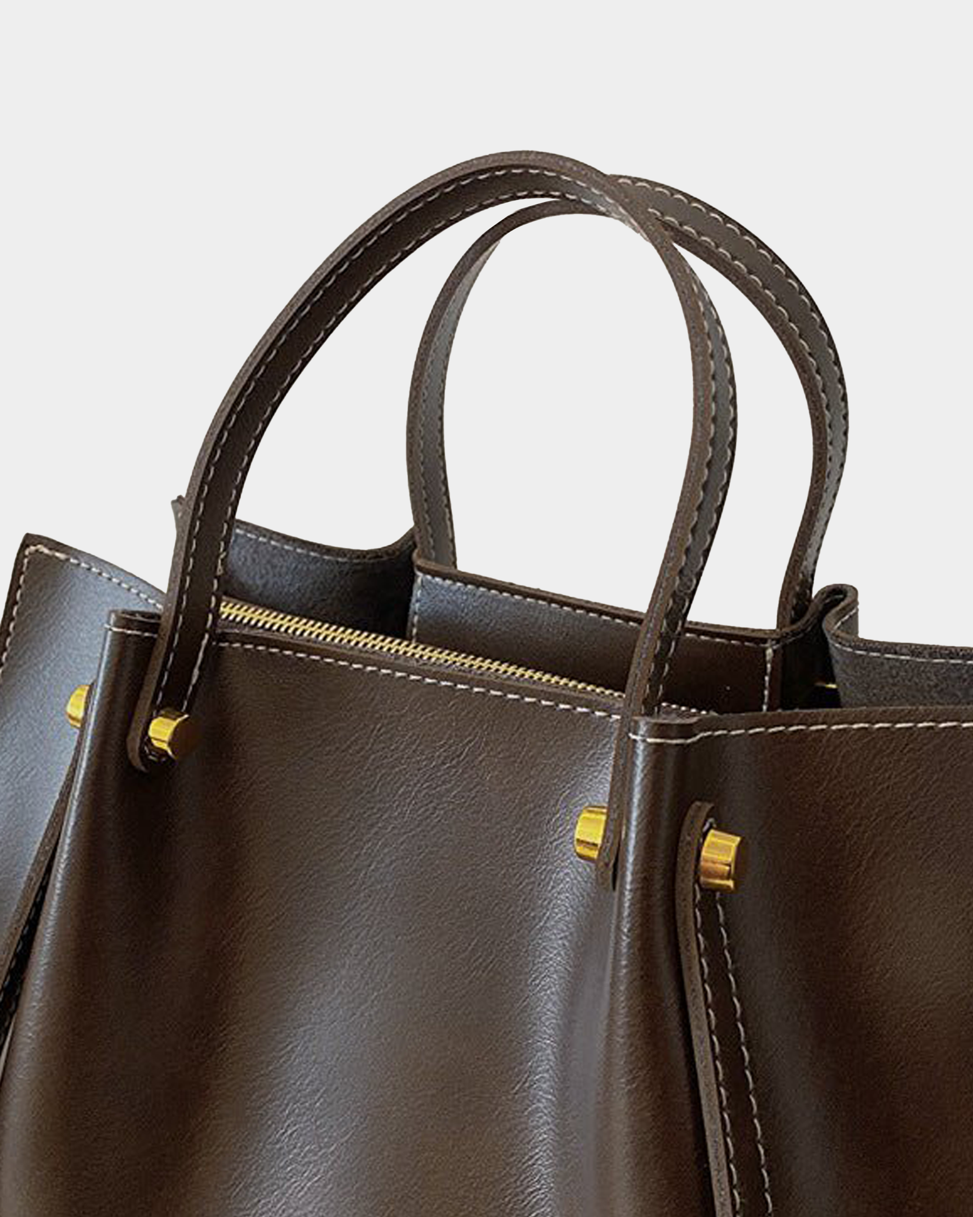 Hayden Leather Tote - VELMONTU