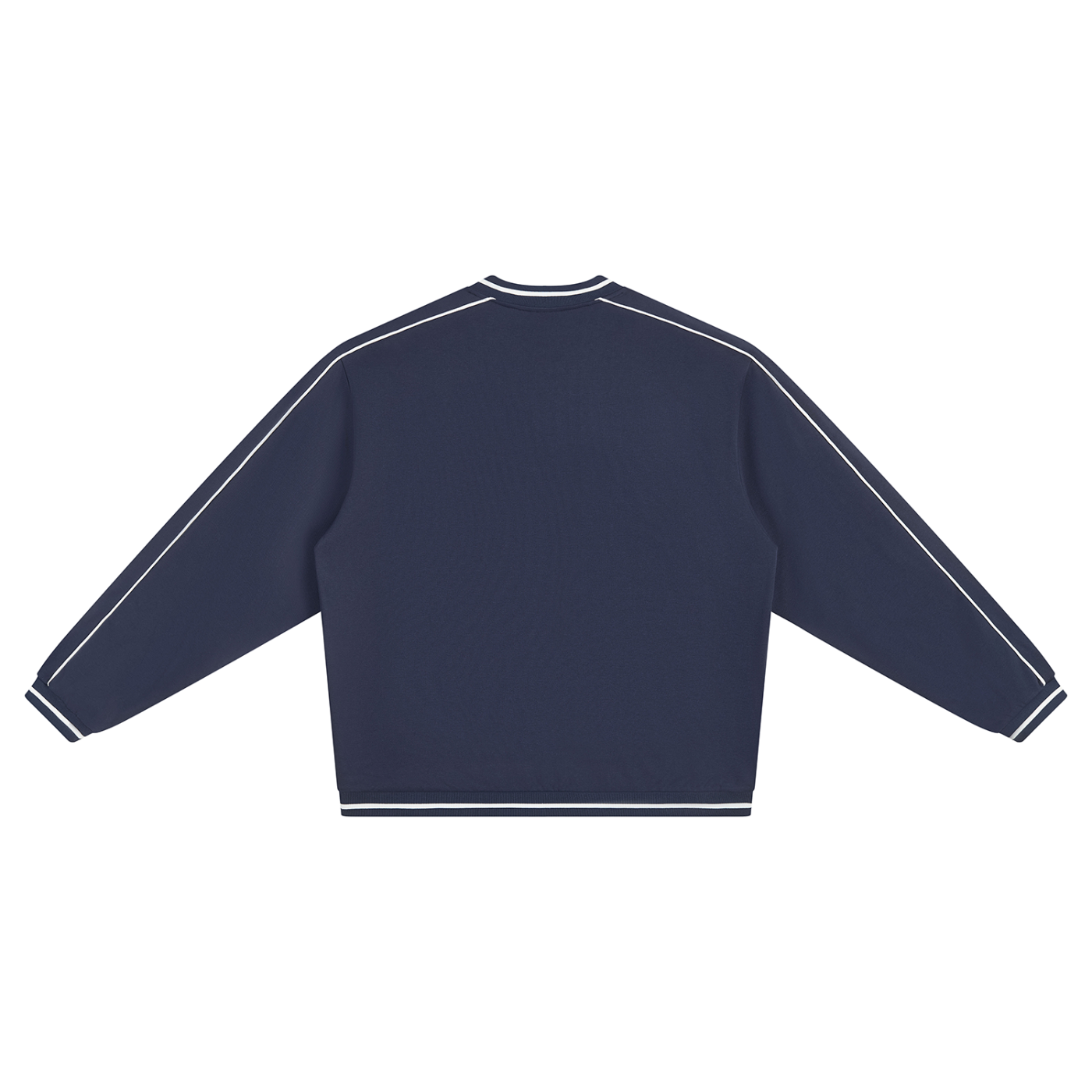 ODMPOD Monogram Raglan Pullover featuring a stylish monogram design on a casual, comfortable pullover with long sleeves.