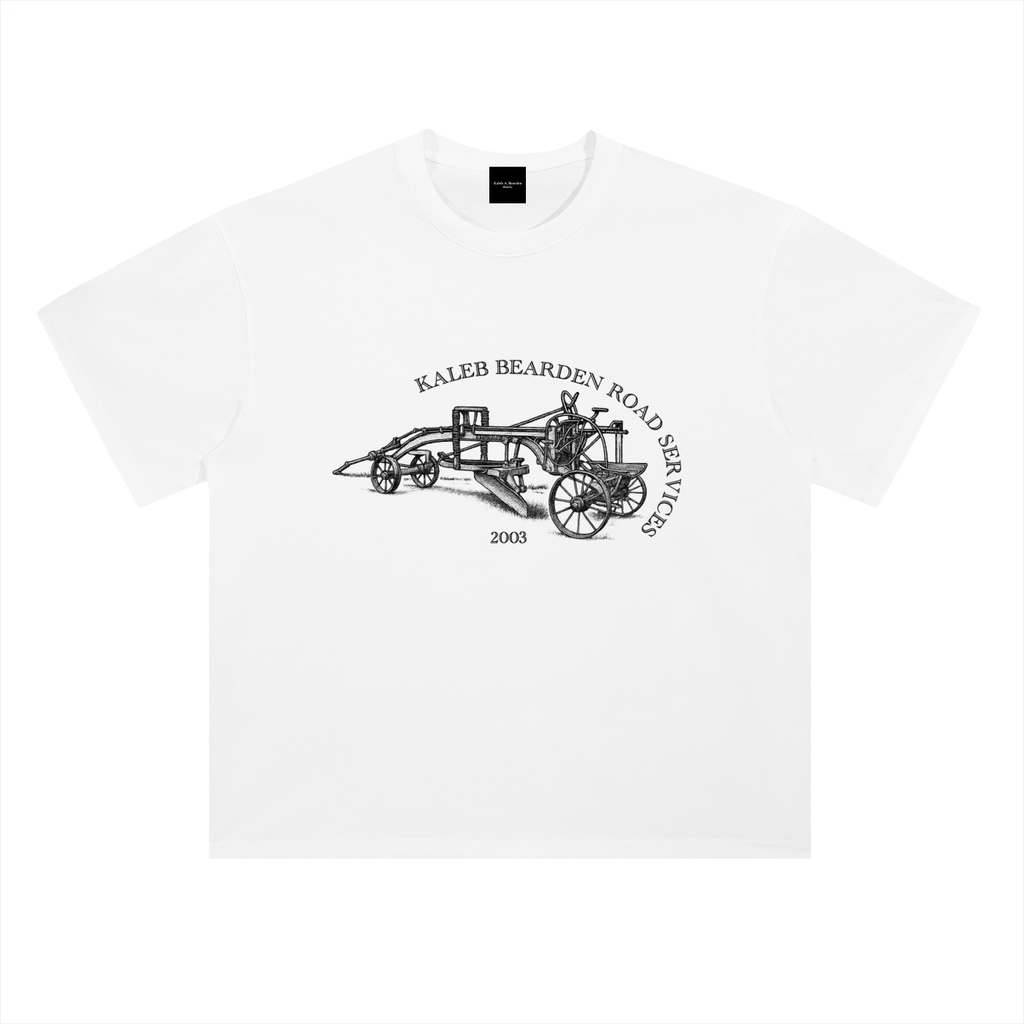 Heavyweight Drop Shoulder Cotton T-Shirt