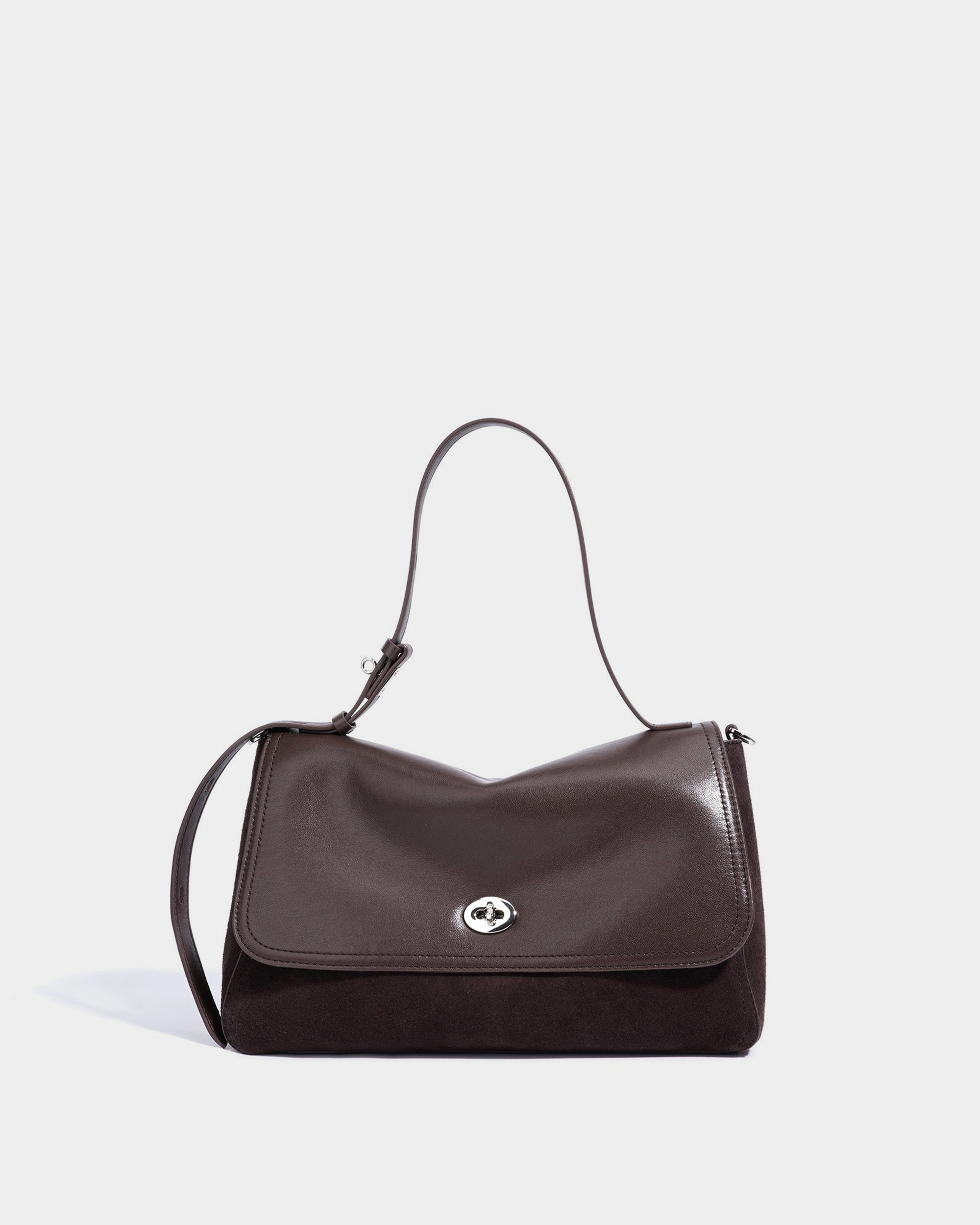Zaria Leather Shoulder Bag - VELMONTU