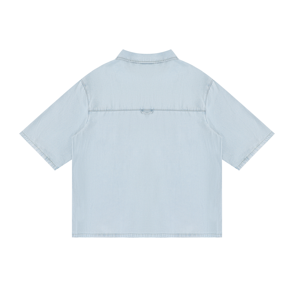 Vintage Wash Drop Shoulder Shirt