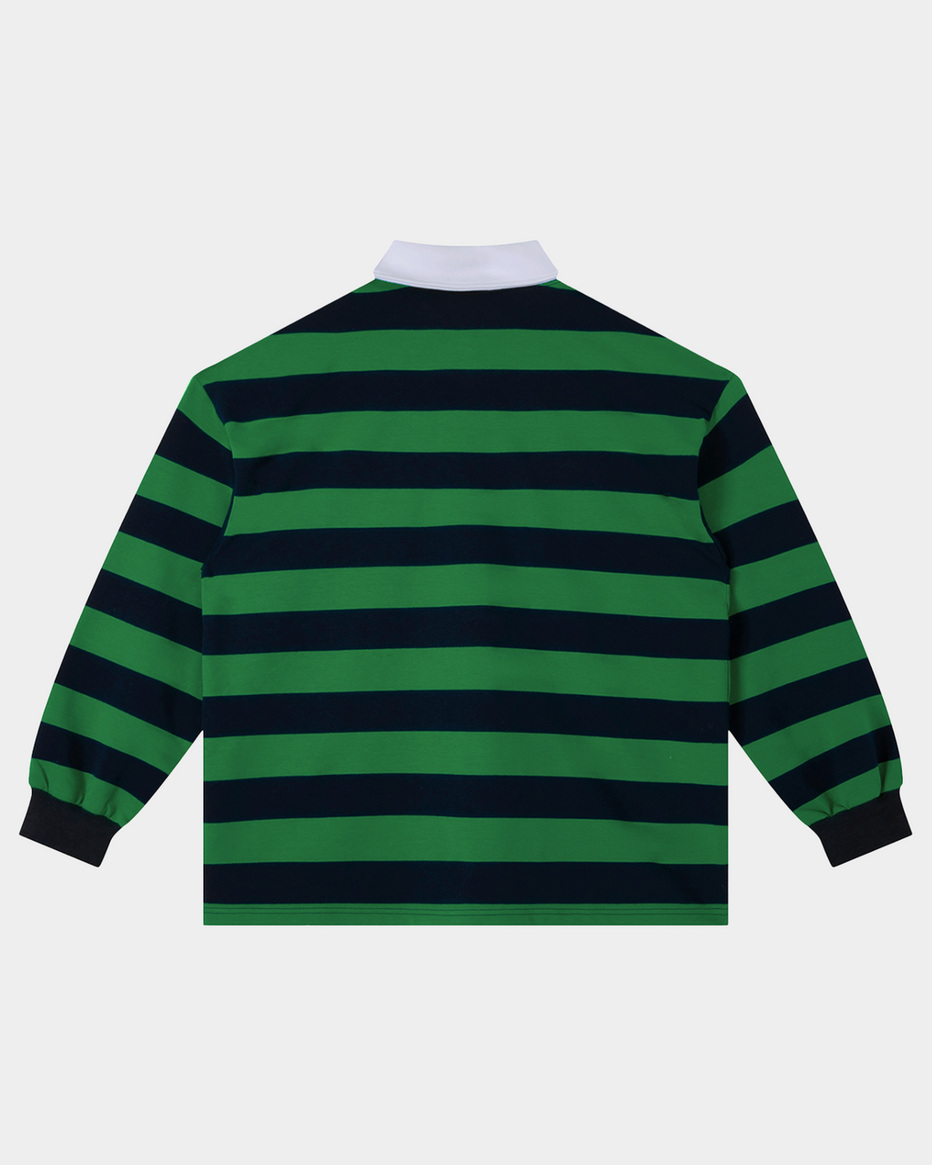 *Old Striped Cotton Rugby Shirt ll