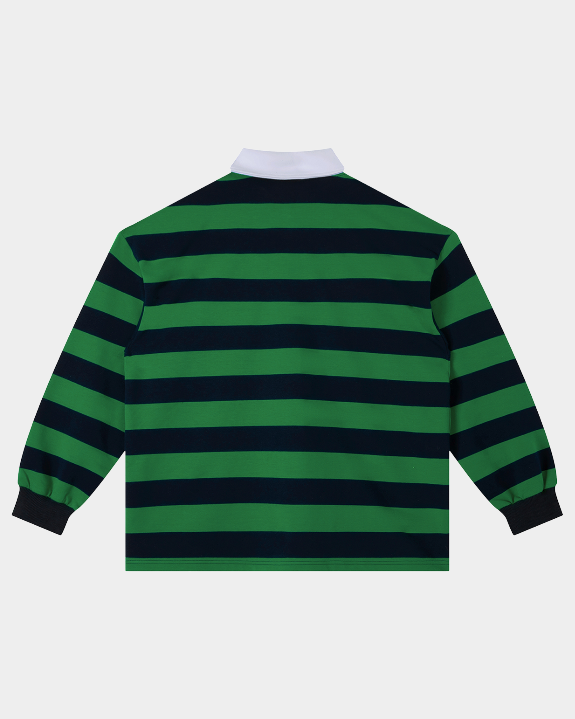 *Old Striped Cotton Rugby Shirt ll