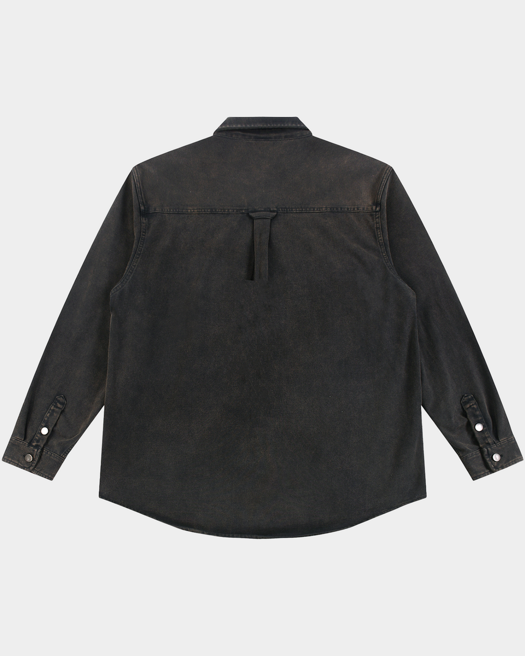 *Old Monogram Washed Denim Overshirt