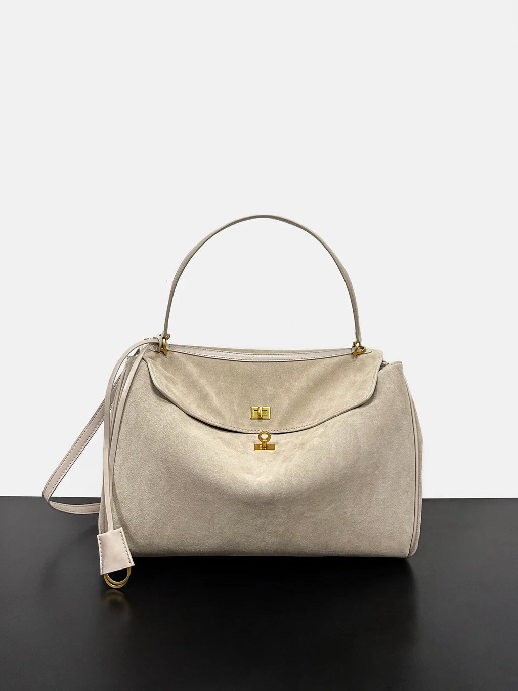 Suede "Root" Tote - VELMONTU