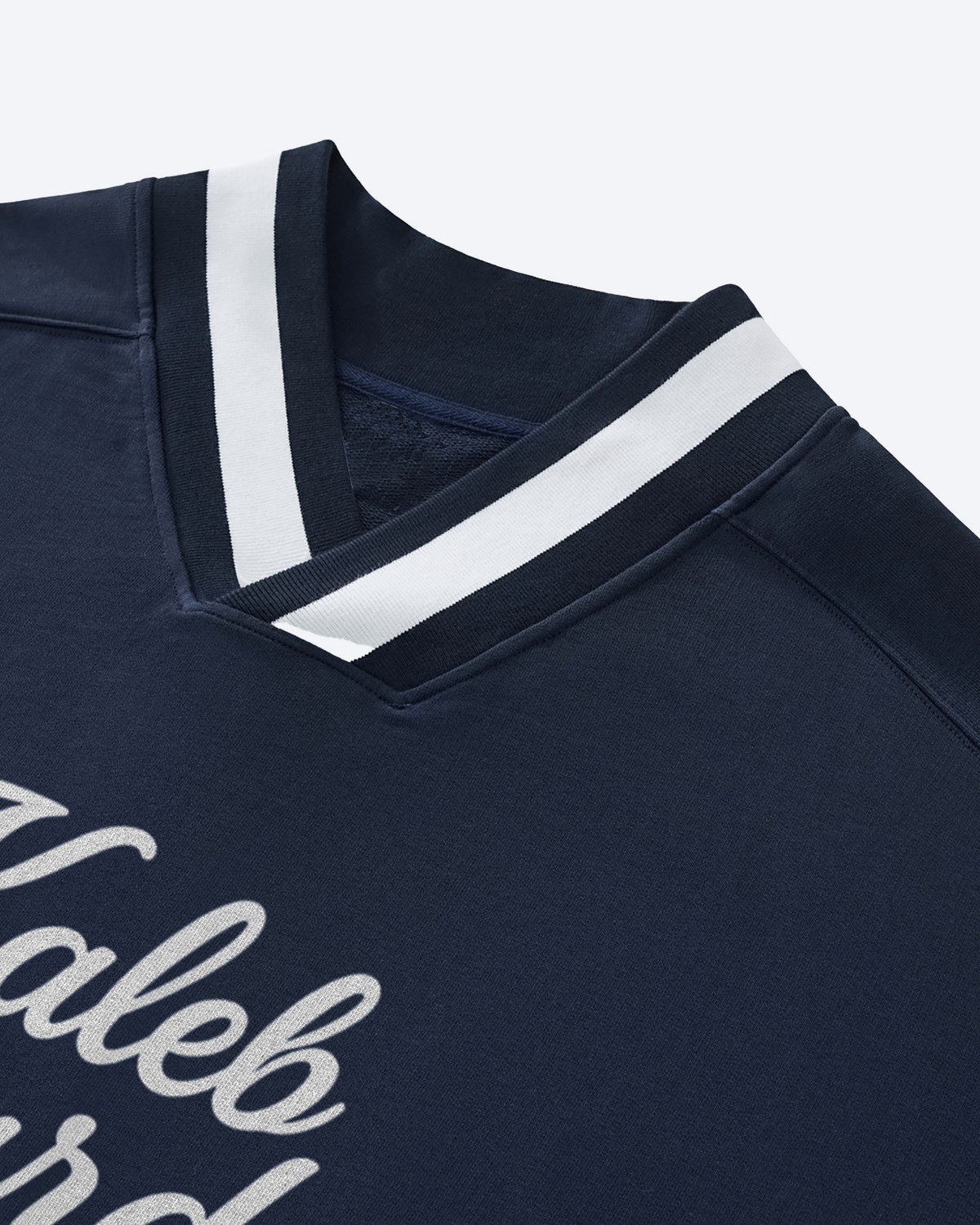 ODMPOD Blakely GA Varsity Sweatshirt featuring a classic design with team lettering and contrasting sleeves.