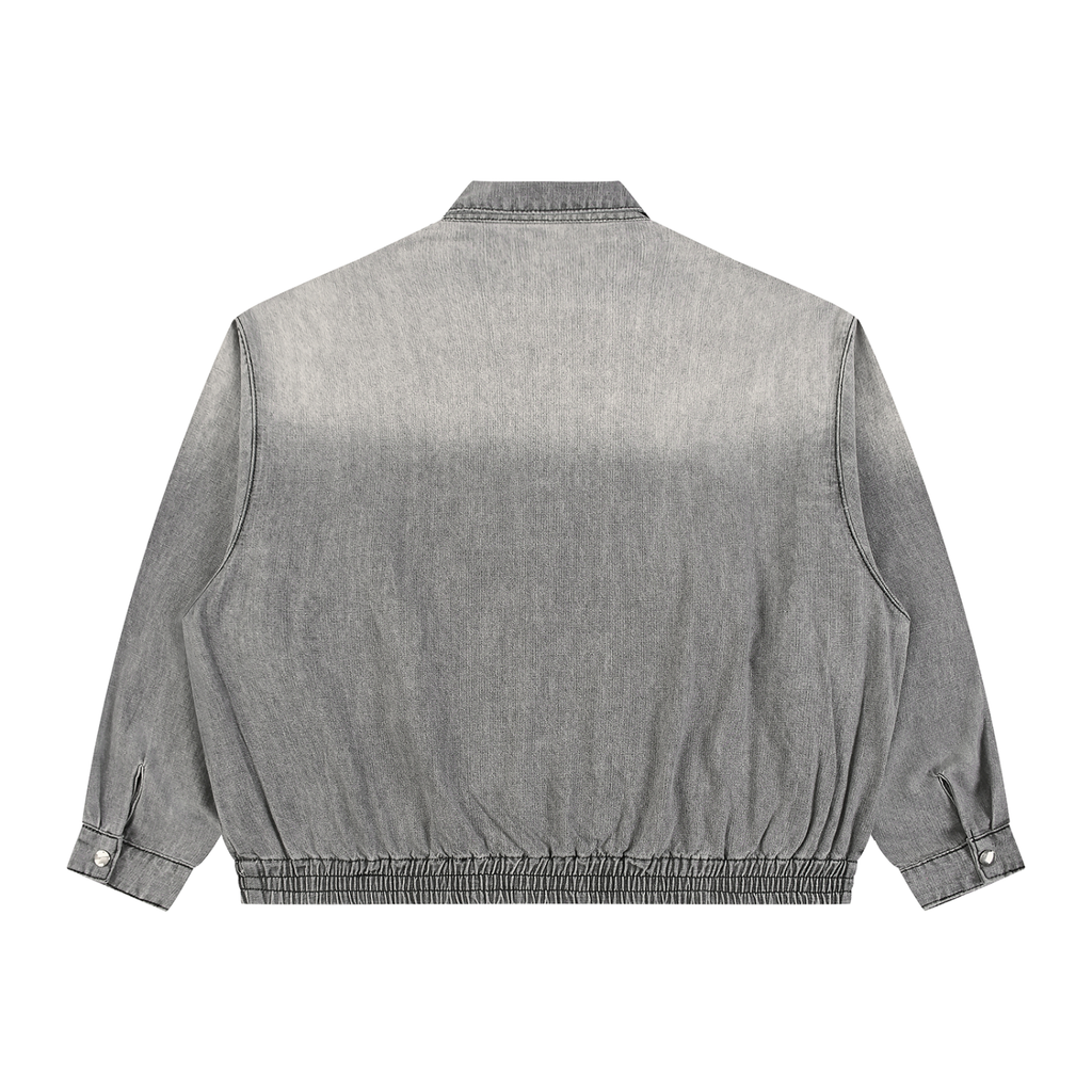 ODMPOD KAB Washed Blouson in lightweight fabric, featuring a relaxed fit and washed finish for casual style.