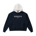 ODMPOD contrast hood pullover featuring a stylish design, with a hood, long sleeves, and a casual fit, perfect for everyday wear.
