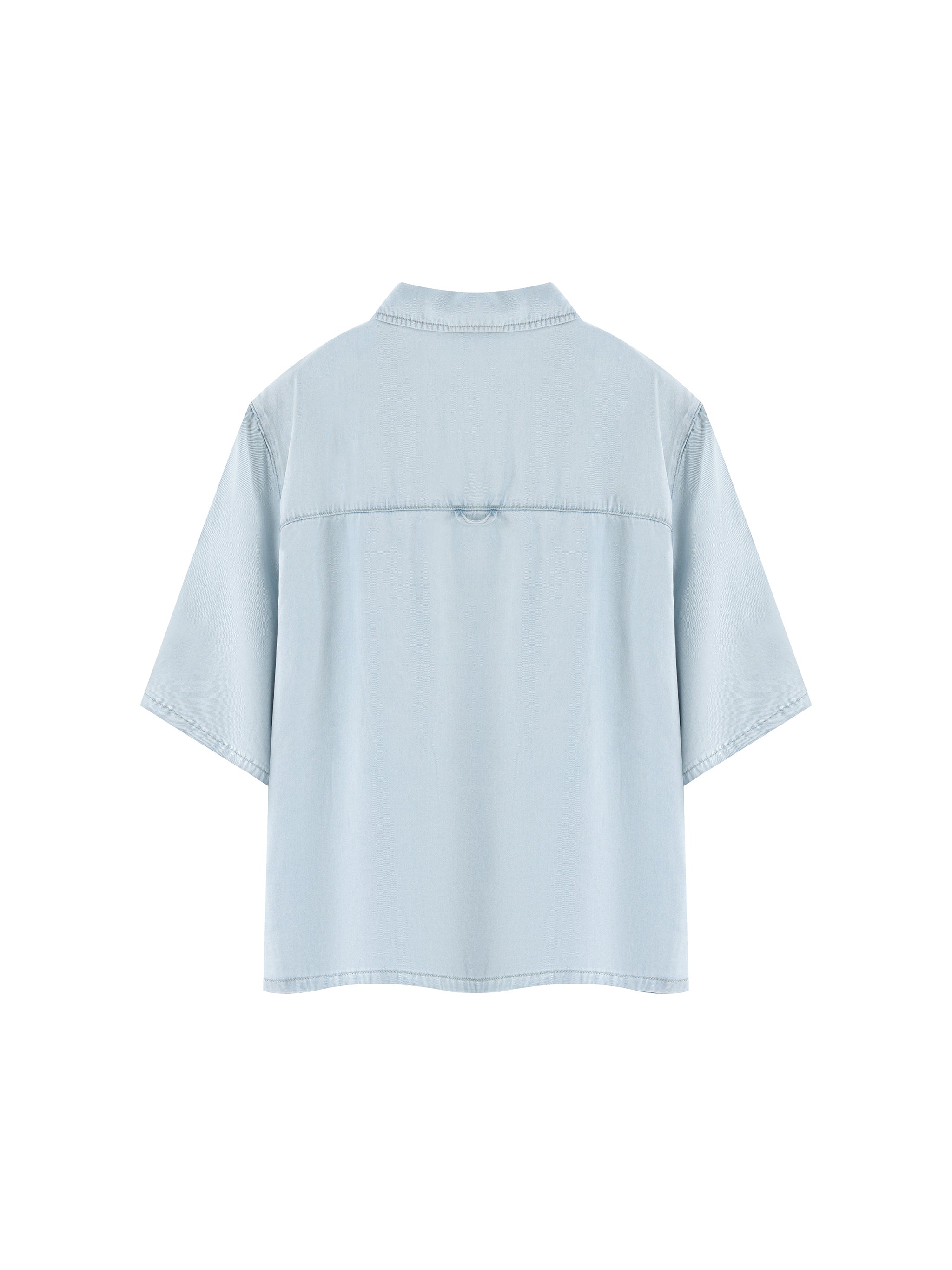Vintage Wash Drop Shoulder Shirt