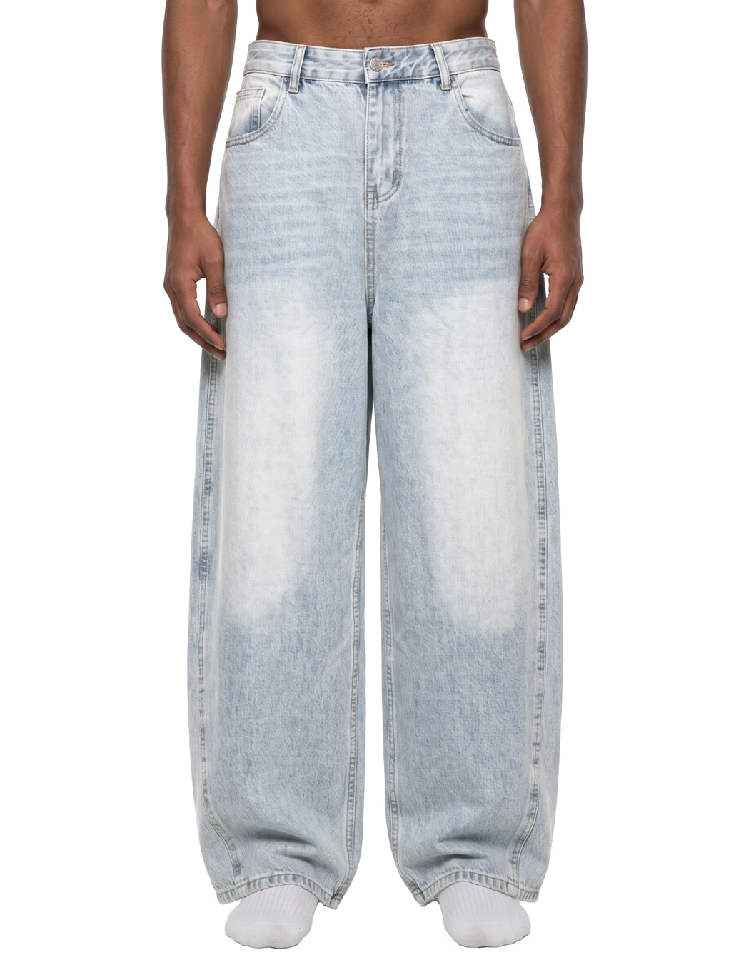 Sunfade Barrel Leg Denim