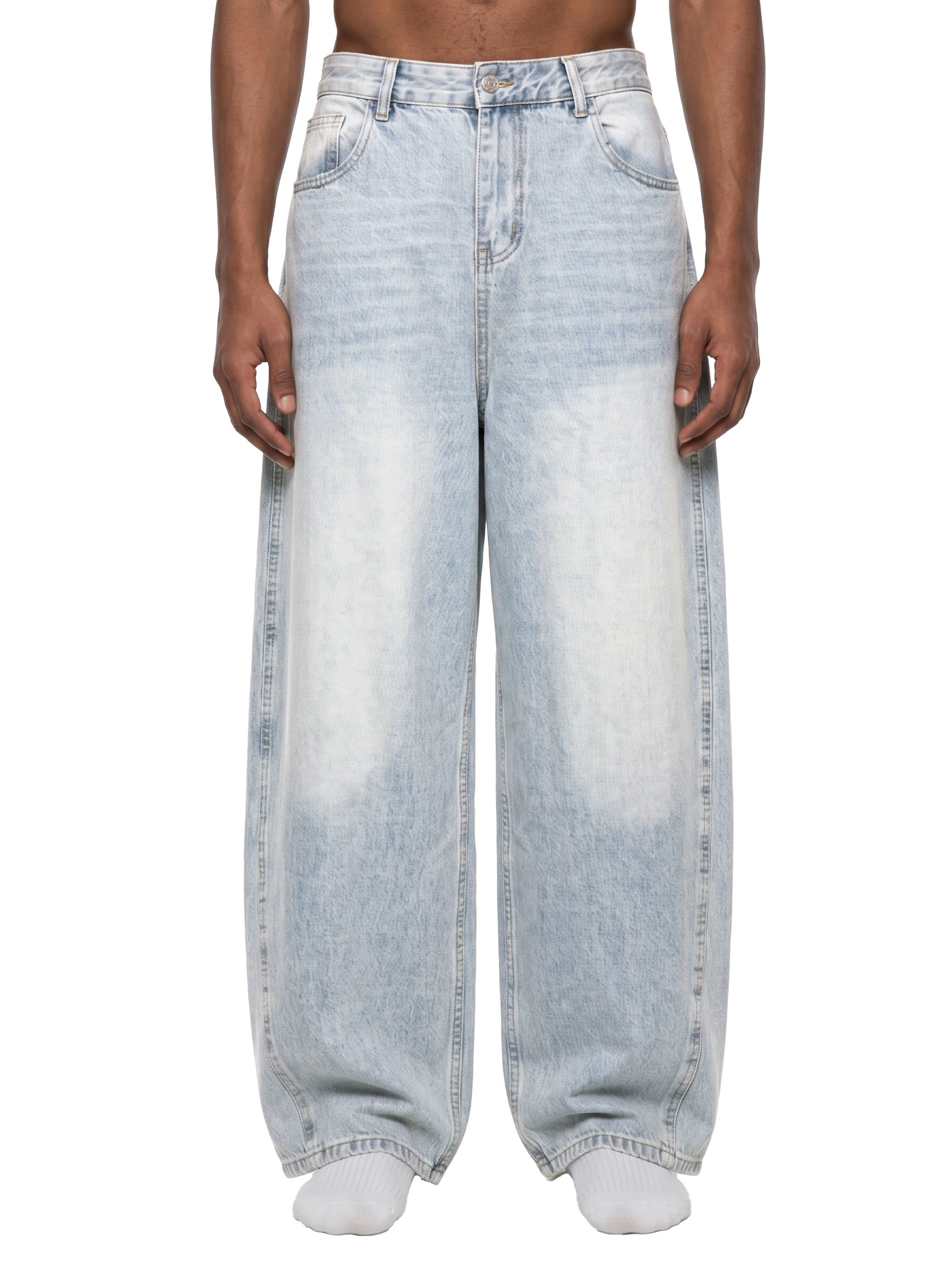 Sunfade Barrel Leg Denim