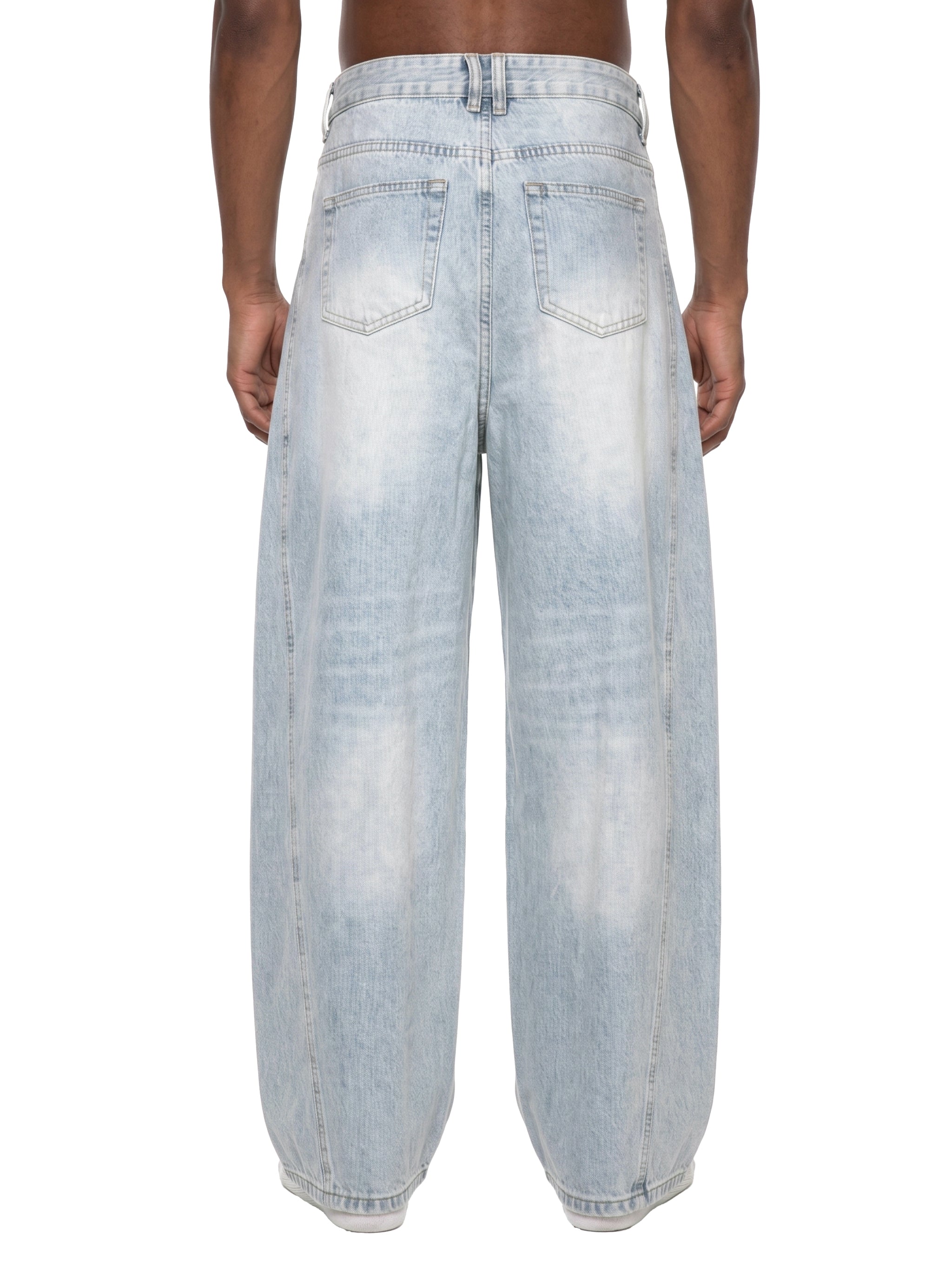 Sunfade Barrel Leg Denim