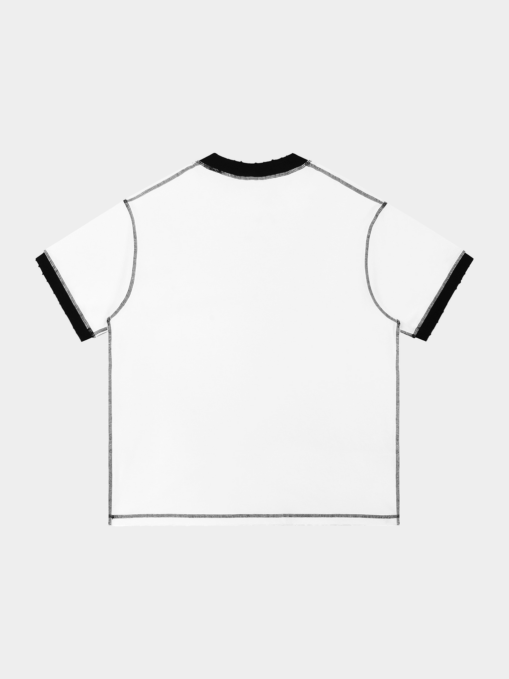 Contrast-Stitched Cotton T-Shirt